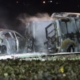 Les attaques de fourgons se sont multipliées un temps dans le canton de Vaud. Ici celle de Daillens en 2019.